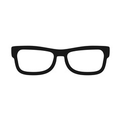 Modern glasses icon, illustration