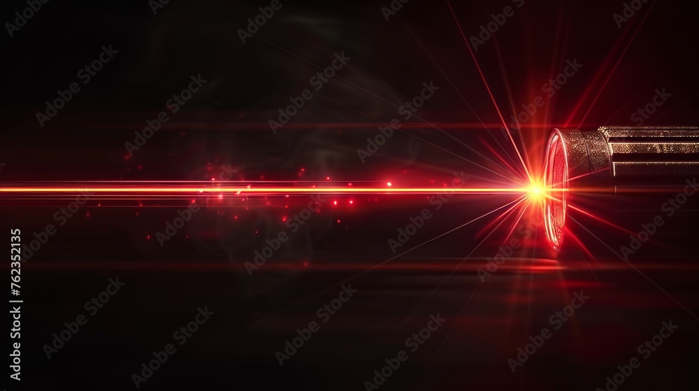 Poster laser beams in abstract style. isolated on a transparent black background. modern illustration in ad