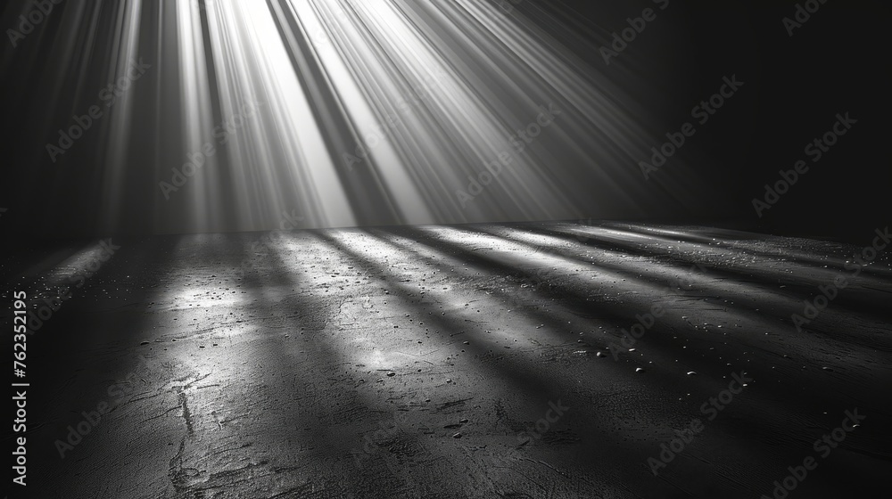 Aufkleber isolated light from the sun on a black background for overlay design