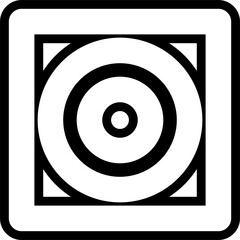 Square shape design. Geometric elements