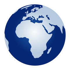 SDGsやエコロジーイメージの地球ベクターイラスト