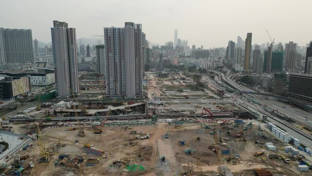 development of Kai Tak Airport, Kowloon city, Hong Kong March 17 2024