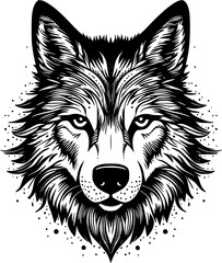 Wolf Head SVG, Wolf Clipart, Wolf Cut Files for Cricut, Fighting Wolf SVG, Werewolf SVG, Wolf Silhouette, Wolf Face SVG, Wolf SVG Kit