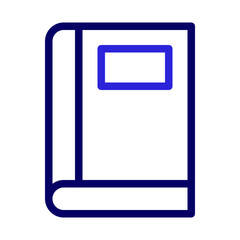 This is the Book icon from the gadget icon collection with an Outline color style