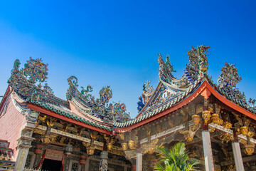 Penang Malaysia 15th mar 2024: The Leong San Tong Khoo Kongsi  is the largest Hokkien clanhouse in...