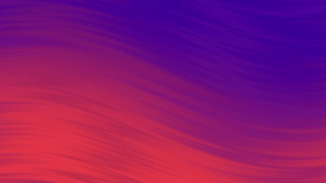 Abstract violet red multi twisted color light animation. ambient liquid gradient motion background loop, string gradient video animation. technology artificial intelligence, 4k High quality