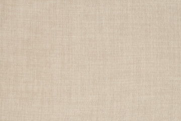 Fototapeta na wymiar Brown linen fabric cloth texture for background, natural textile pattern.