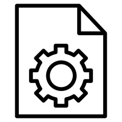 Gear, App settings button, slider, wrench tool, fix concept minimal vector illustrations.