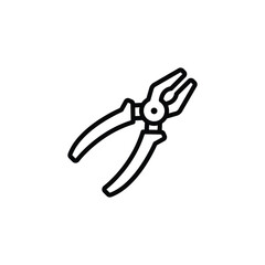 pliers icon vector