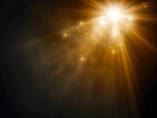 natural light overlays on a dark background.