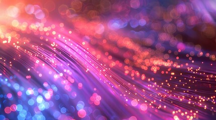 Fototapeta premium Conceptual background of cables and connections for data transmission in the digital world, high-speed information transfer