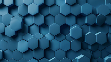A backdrop background featuring unique interpretations of hexagons in a minimalist and modern style perfect for an AI art generator to bring to life - obrazy, fototapety, plakaty