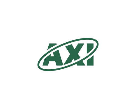 AXI logo design vector template