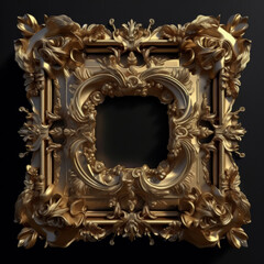 antique gold frame