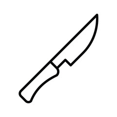 knife icon vector template design flat and simple
