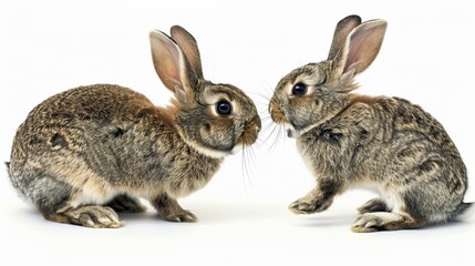 Obraz premium pet rabbits and provide tips for owners on how to prevent and address aggressive behavior through positive reinforcement and environmental enrichment