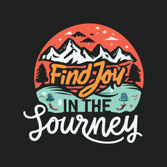 Fototapeta premium Hiking t shirt design template. Hiking t-shirt design illustration. Hiking typography. Hiking lettering.