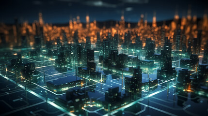 High-speed information digital city