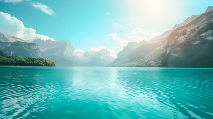 blue shining sunlight reflected in sea idyllic summer landscape on a sunny summer day

 - obrazy, fototapety, plakaty