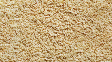 Sesame seeds texture. Food background. Healthy diet 