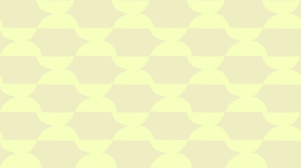 Abstract modern yellow shapes seamless pattern. Boho hand drawn background