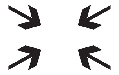 arrow design graphic in tools zoom icon