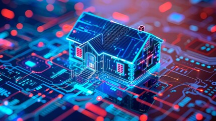 AI smart home system managing energy efficiently