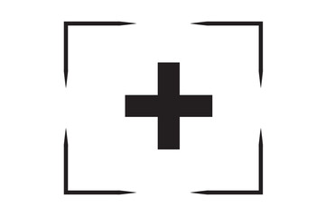 Zoom in and zoom out icons. Full screen and shrink icon sets. Vectors.