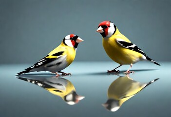 Fototapeta premium yellow wagtail 