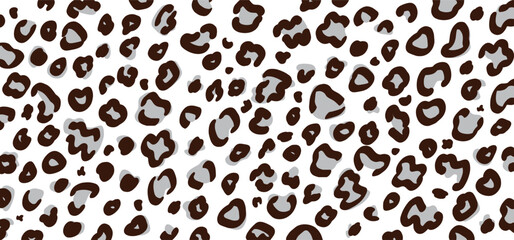 Cartoon leopard print. safari leopard pattern, line pattern. Animal skin, tiger stripes, wave sign. jungle patroon. Spotted fur texture. Tiger strip texture. black and white, camouflage pattern.