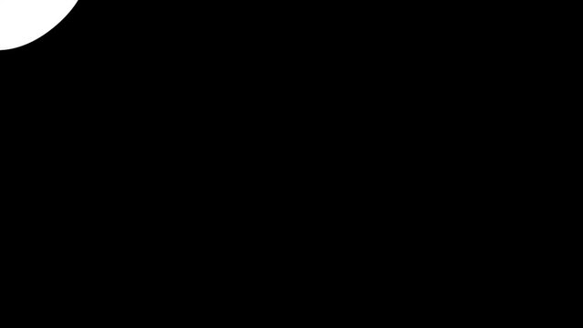 Transitions Hand Drawn Cartoon Animation with  Graphic. Transitions Motion Graphics 4K resolution with Alpha channel. Easy to use. Black and white background