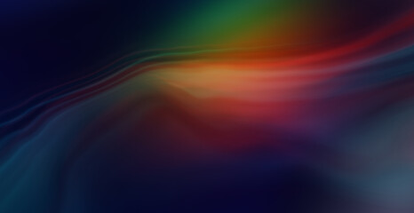 abstract background with rainbow light refraction