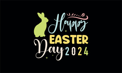 happy easter day 2024 -Christian Easter t shirt design,  Hand drawn lettering phrase, Hand written vector sign, Bundle,Retro easter svg,funny easter svg,Printable Vector Illustration,Holiday,Cut Files