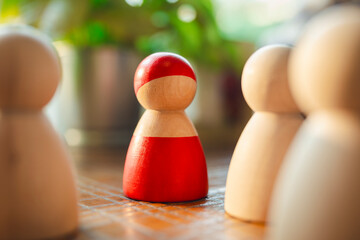 The red model is separated from the group of other models. The concept of workplace bullying,...
