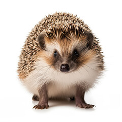 Obraz premium Hedgehog isolated on white background