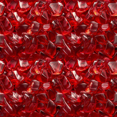 Seamless pattern of red stones backgrounds or textile designs.