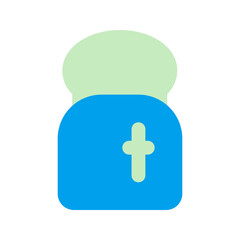 Obraz premium toaster duo tone icon