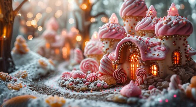 Candy House, the strangest sweets assembled in a fantasy world