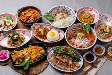 Thai style, fried rice, pad thai, kung, shrimp, tom yum , kram, pork, rice topped with rice, fried...