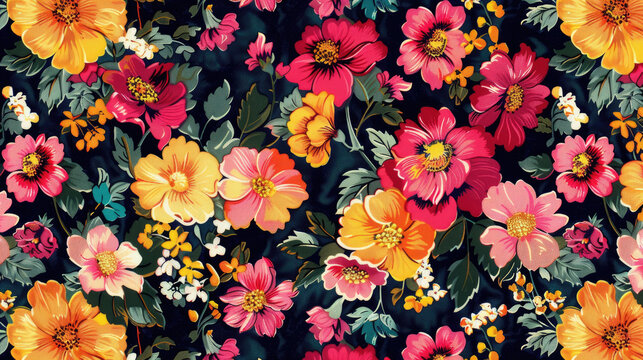 Pattern fabric floral