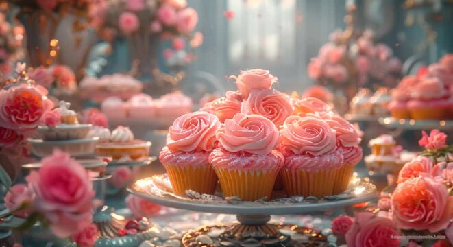 Fairy tale baking contest judged by a dessert-loving princess