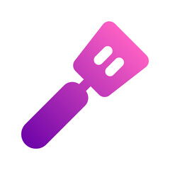 spatula gradient icon