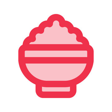 recommend clip art: rice outline fill icon