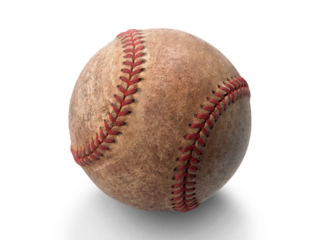 Baseball, transparent background