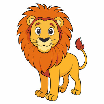 lion illustration 