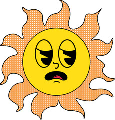 Groovy Flower Cartoon