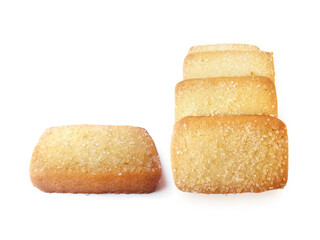 butter cookies, transparent background