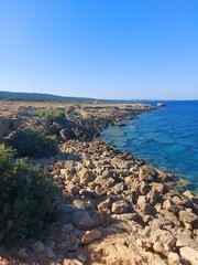 coast of island