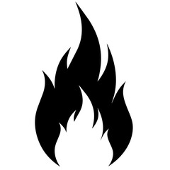 campfire flame fire icon