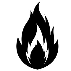 campfire flame fire icon